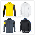 Yellow with zipper neck round soft fabric high quality jacket